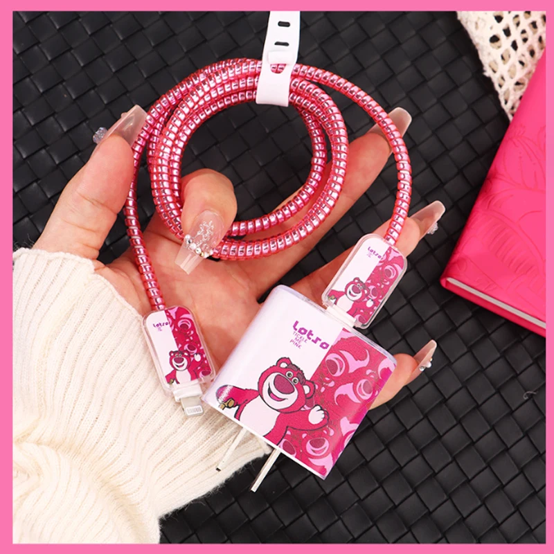 Nuova Protezione Del Caricatore Per Apple Iphone 18W/20W Caricabatterie Per Lightning Cable Bites Organizer Wrap Cavo Di Avvolgimento Del Cavo Di Line