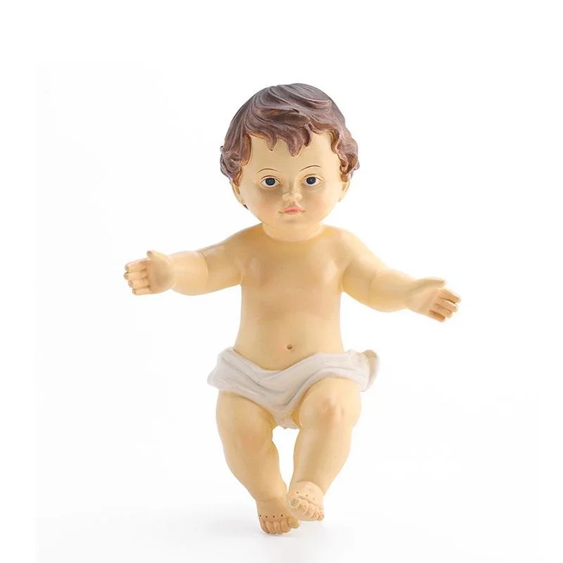 6cm/10cm/15cm Baby Jesus Doll Statue Infant Advent Ornament Religious Jesus Figurine Home Church Christmas Craft Decoration Gift christian statue,home decor items