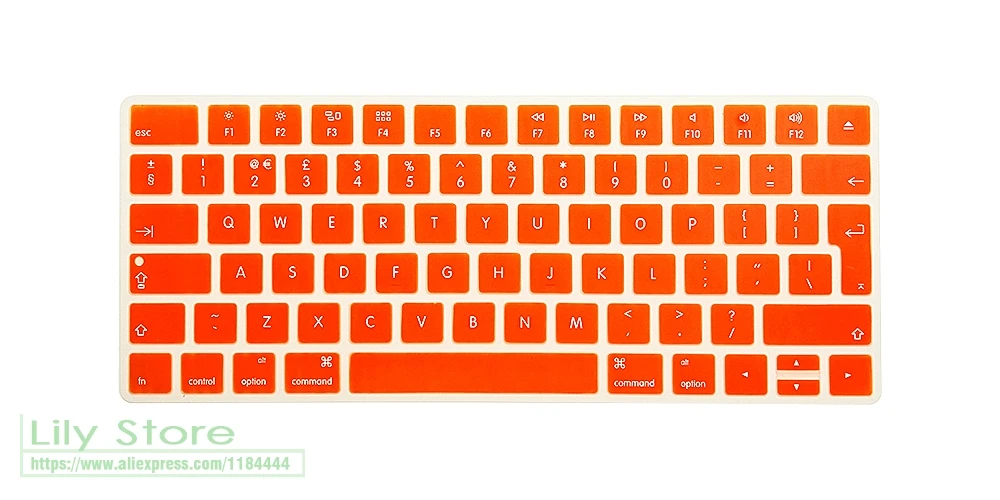 유로 영국 영어 애플 아이맥 PC 컴퓨터 블루투스 무선 매직 키보드 커버, 스킨 필름 보호 키보드 보호기