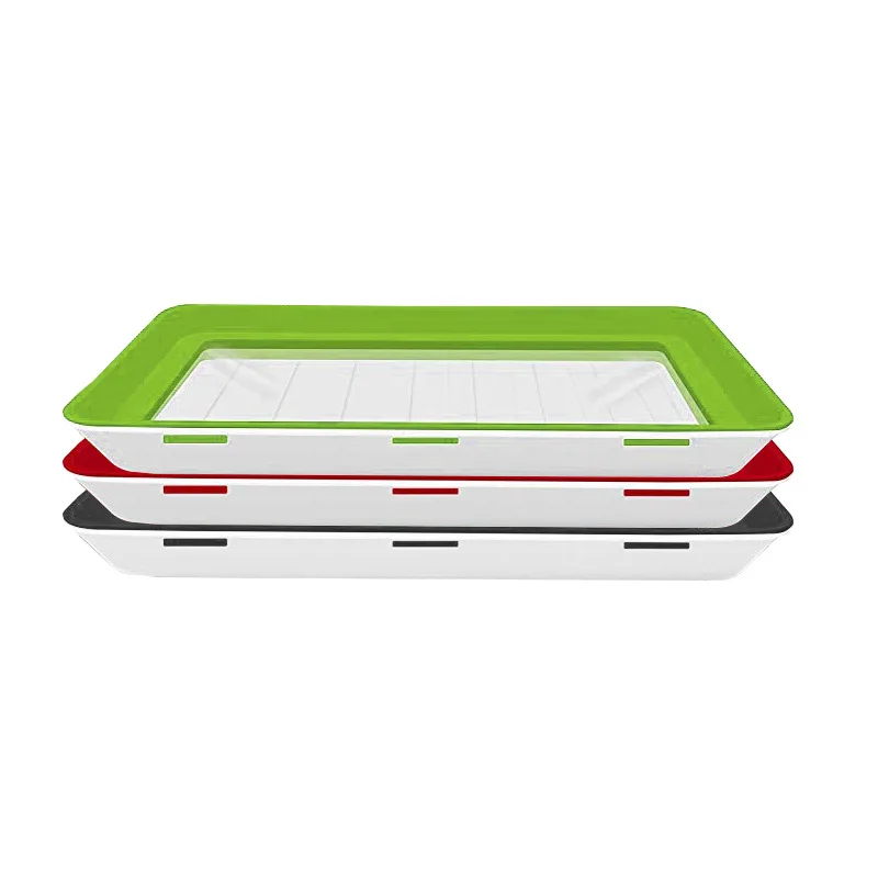 CreativeFoodPreservationTrayReusablePlasticStorageElasticFilm