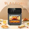 9L Air Fryer,1350W Air Electric Oven,Multi-Function Home Kitchen Oil-Free Low Fat Electric Fryers,Deep Fryer 110V 220V 에어프라이기 5