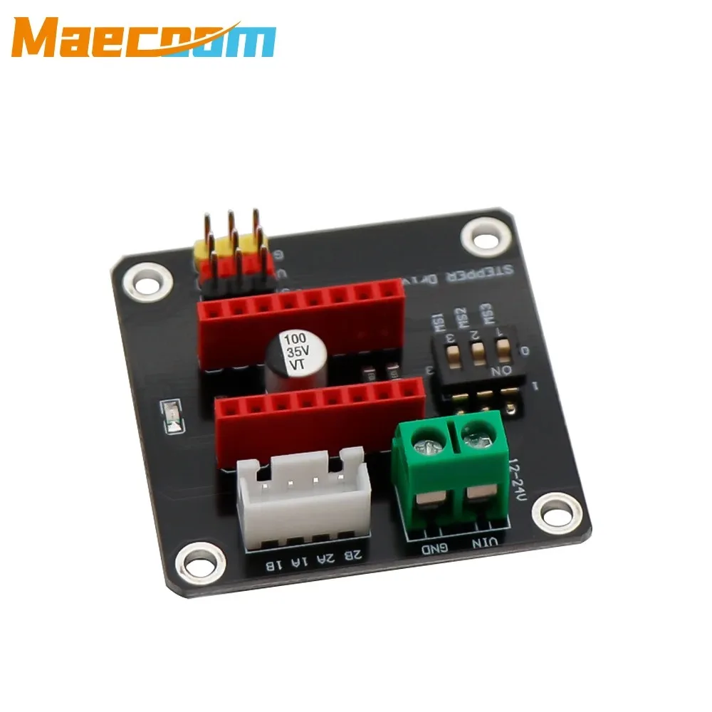 42 스테퍼 모터 드라이버 확장 보드 DRV8825 A4988 Arduino UNO R3 Ramps1.4 DIY 키트용 3D 프린터 제어 실드 모듈
