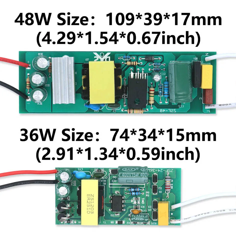 6W 15W 36W 48W LED-Beleuchtungstransformatoren AC220V DC12V LED-Treiber-Netzteil für LED-Streifen-Licht-Panel-Licht 0,5A 3A 4A Adapter – Detail 5