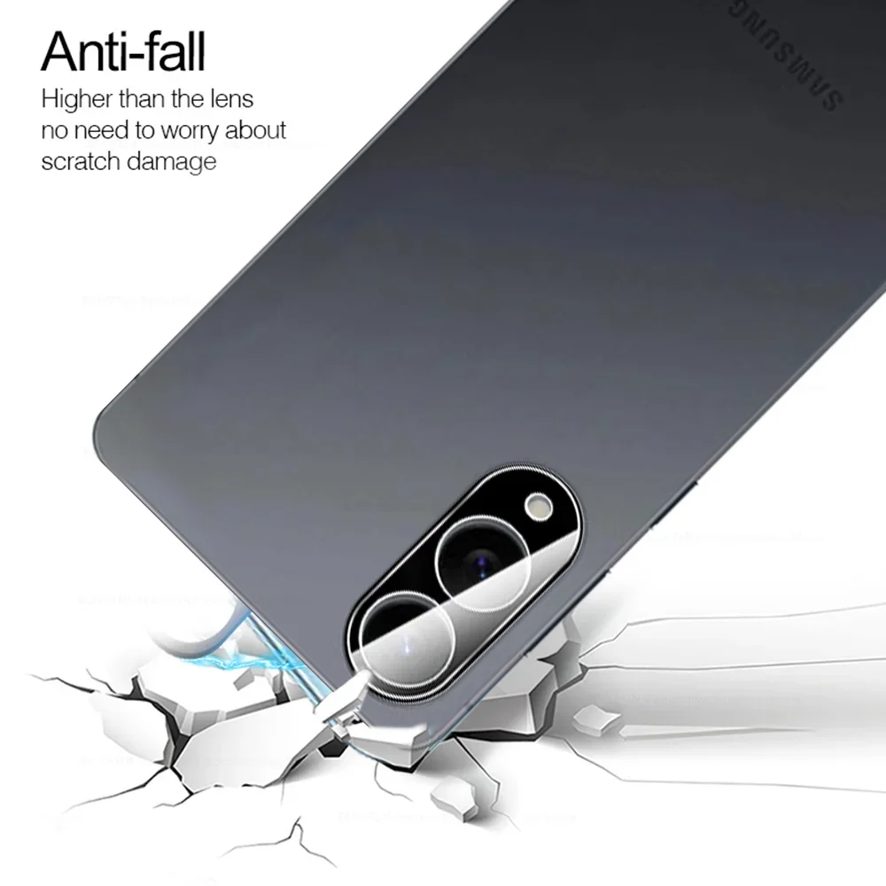 Premium 3D Black Tempered Glass Curved Camera Protector (1-3 Pack)
