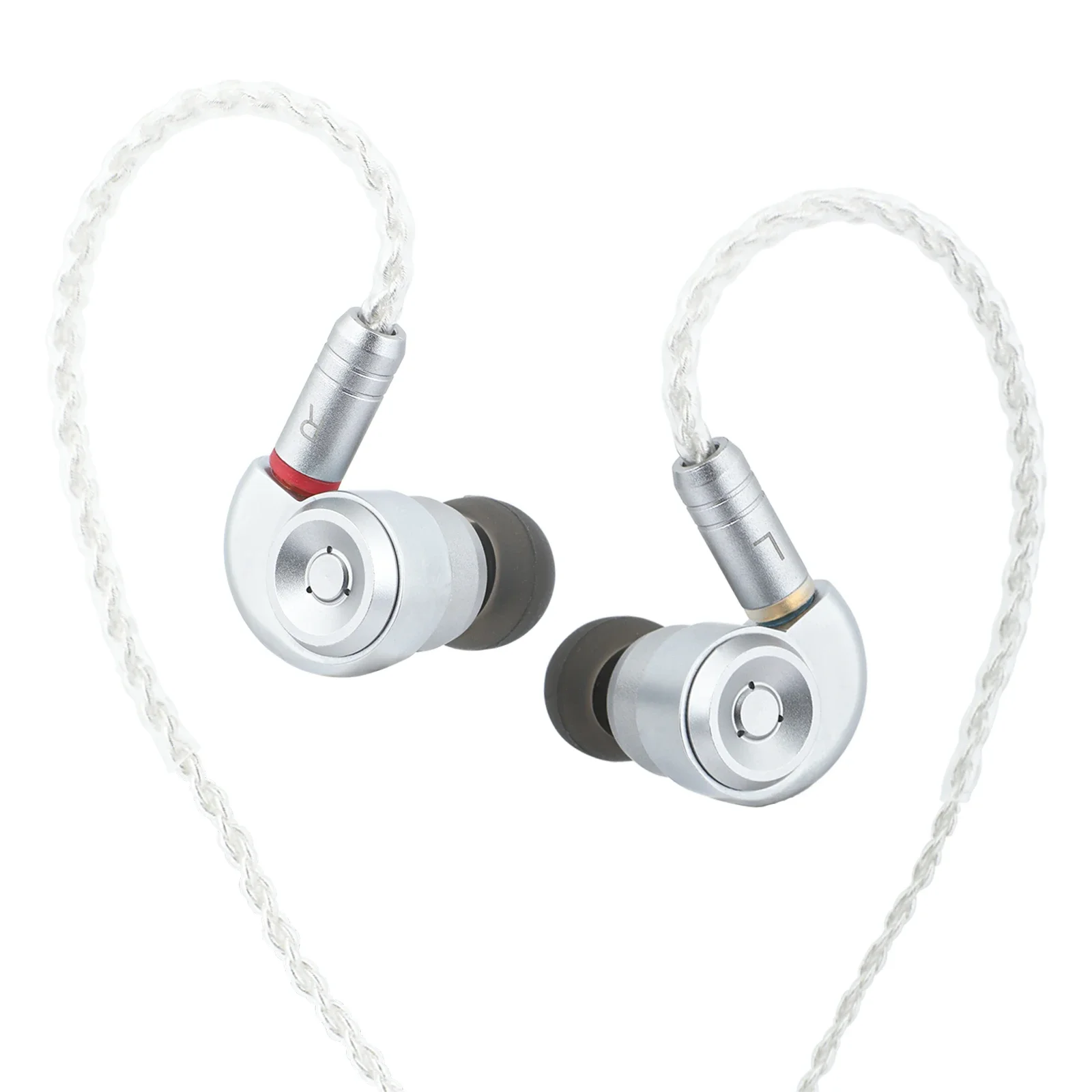TIN HFII T2 MKII High-Definition Balanced Hi-Fi Earphone Wired Earbuds IEMs with Detachable IEM Cable for Musicians