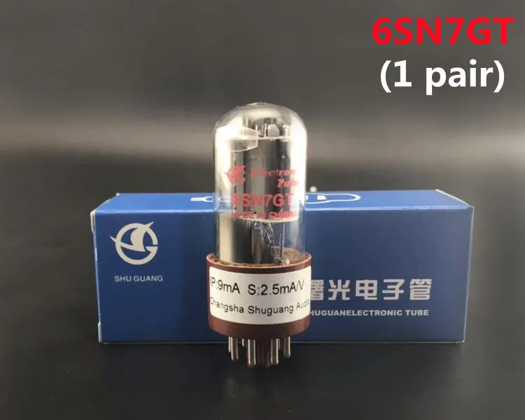 

(1 pair) Dawning 6SN7GT (6SN7-T, WE6SN7, CV181-Z, CV181-T, 6N9P) paired with power amplifier HIFI audio vacuum tube