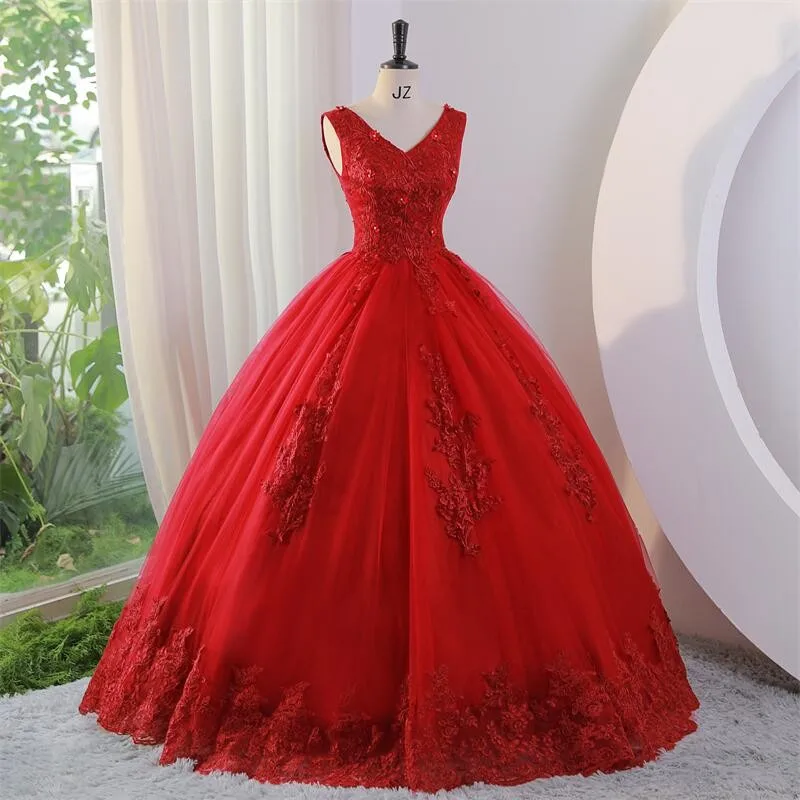 Quinceanera Dresses Party Dress Luxury Ball Gown For Women 15 Year Old 15