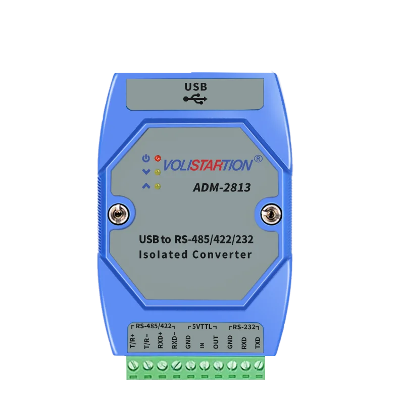 

ADM-2813 Industrial Grade USB to RS485/422/232/TTL USB to 485232 Photoelectric Isolation FT232 rail