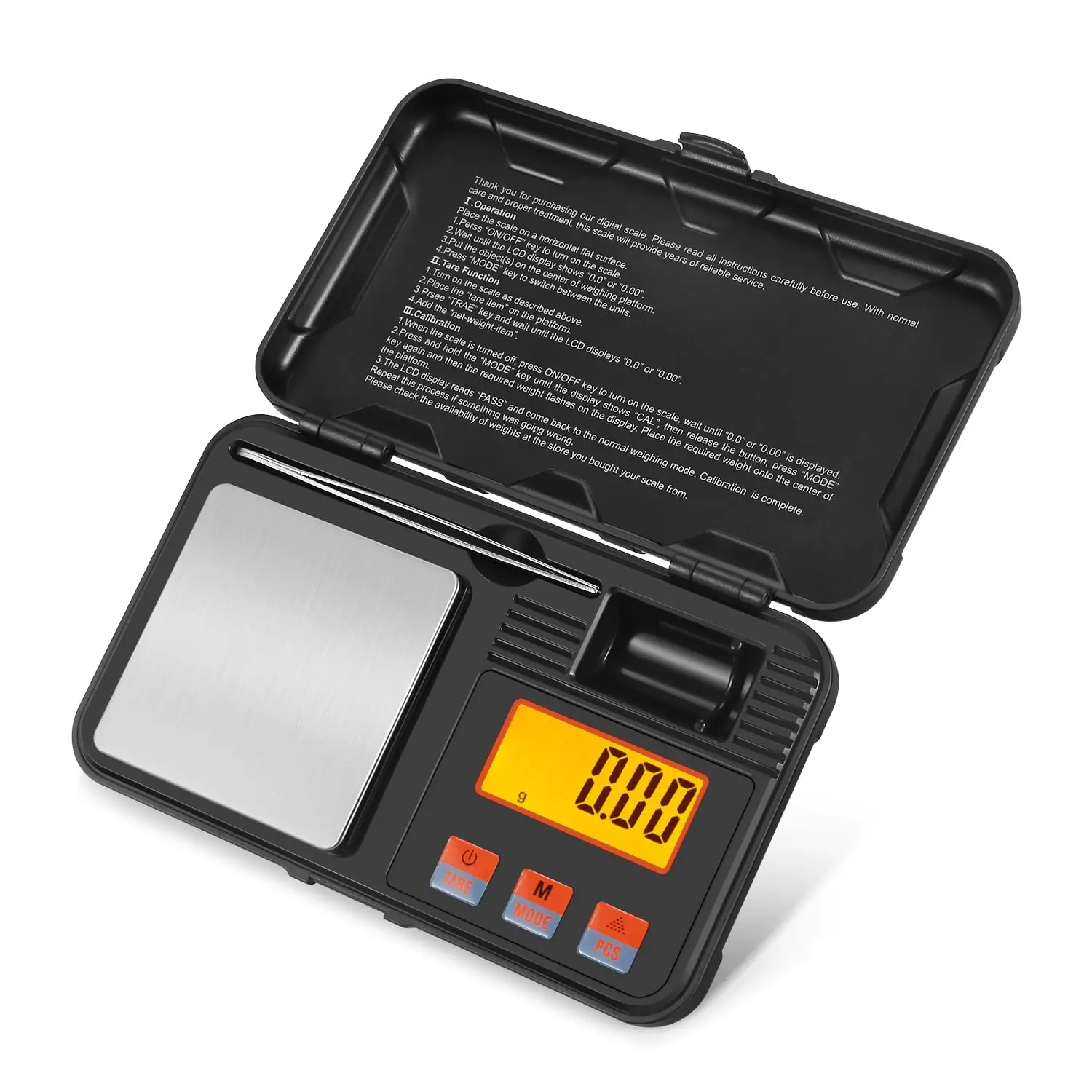 0.001g Digital Scale 50g 200g Portable Mini Scale Precise Graduation Professional Pocket Scale Milligram Calibration Weight Tool 0.001g Digital Scale 50g 200g Portable Mini Scale Precise Graduation Professional Pocket Scale Milligram Calibration Weight Tool