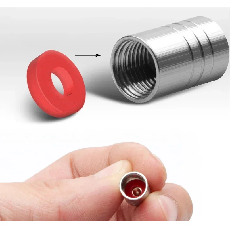 Metal Tire Valve Caps Car Tyre Dust Covers Accessories For BMW Series X1 X3 X4 X6 E90 E91 I3 I4 F30 F48 F30 F10 E30 E34 F02 4PCS