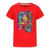 Game Gorilla Tag Tshirt Kids Cartoon Monkey Clothes Teenager Boy Short Sleeve Tops Baby Girls Casual Clothes Children Summer Tee 3
