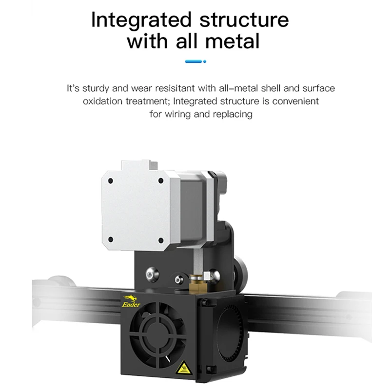 Crialidade-extrusora de Acionamento Direto para Ender Ender3 Pro Atualizado 4240 Stepper Motor Hotend Kit Cabos de Ventilador 175 mm - Imagem 2