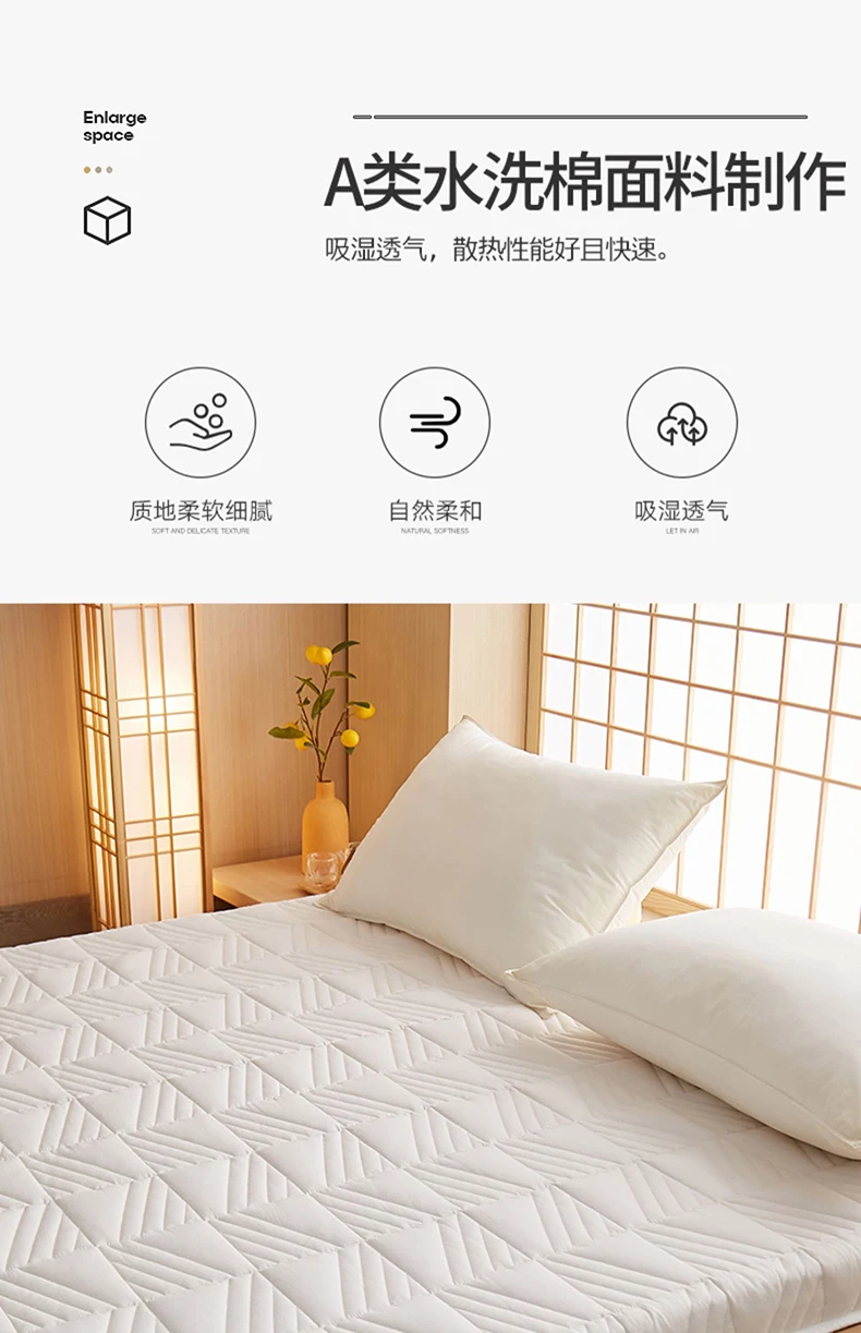 Description Picture 4 of itemkmikli Class A soya fiber mattress upholster Student bed mat floor mat home hotel mattress for single double dormitory