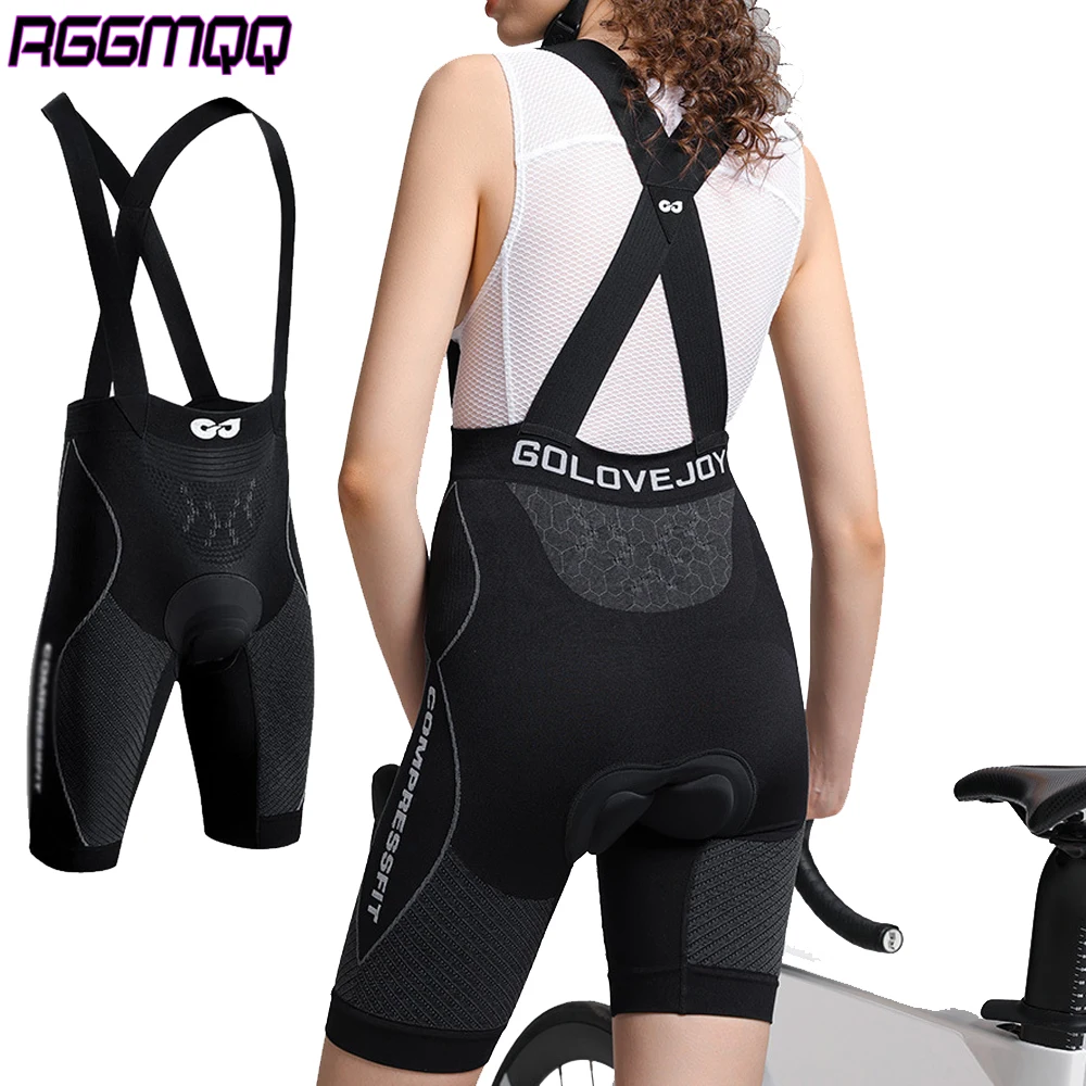 Bavaglino Ciclismo Uomo YKYWBIKE – 4 Tasche, Traspirante, Imbottitura MTB