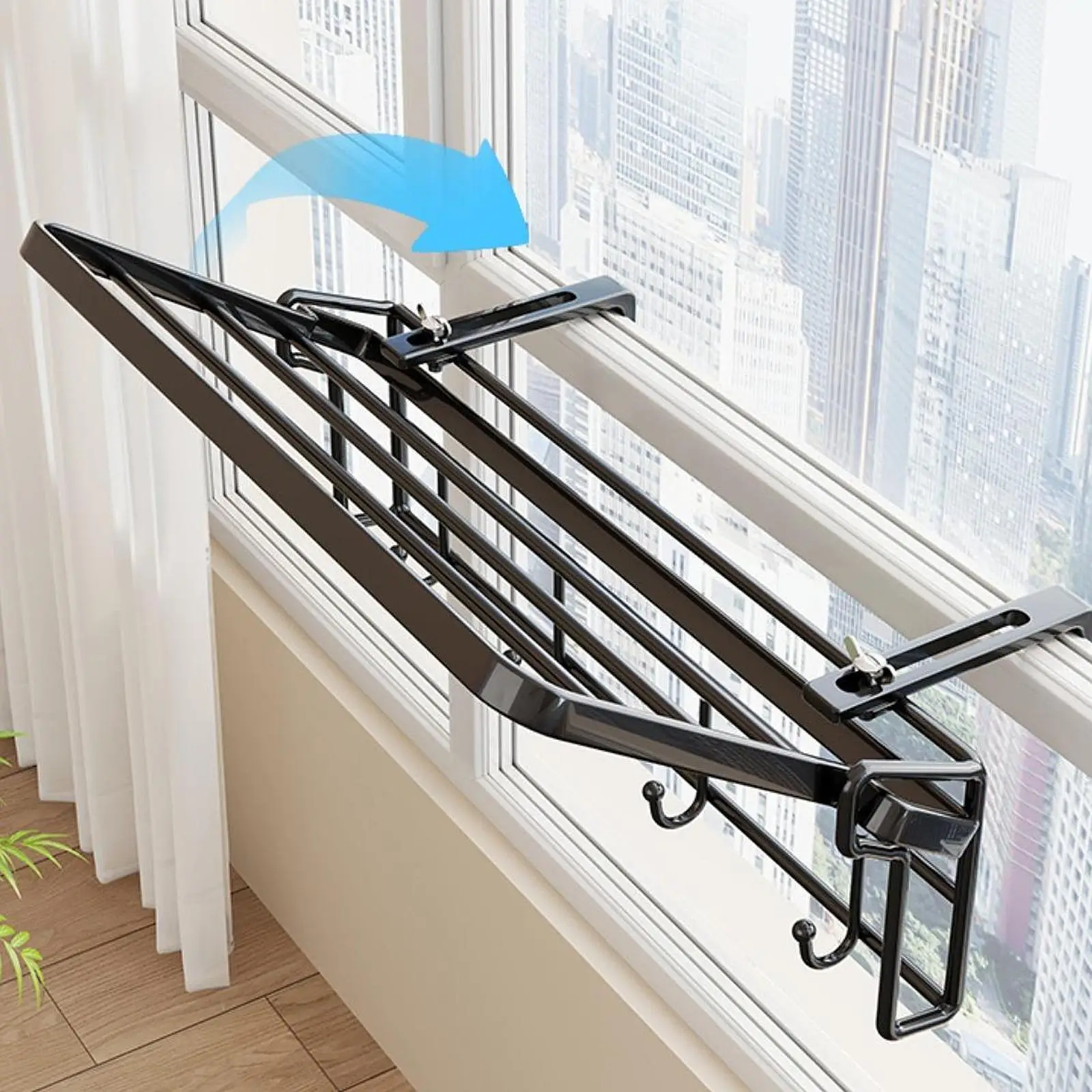 Clothes Drying Rack Heavy Duty Retractable Radiator Clothes Airer for Laundry Room Garage Indoor or Outdoor Mudroom Bedroom