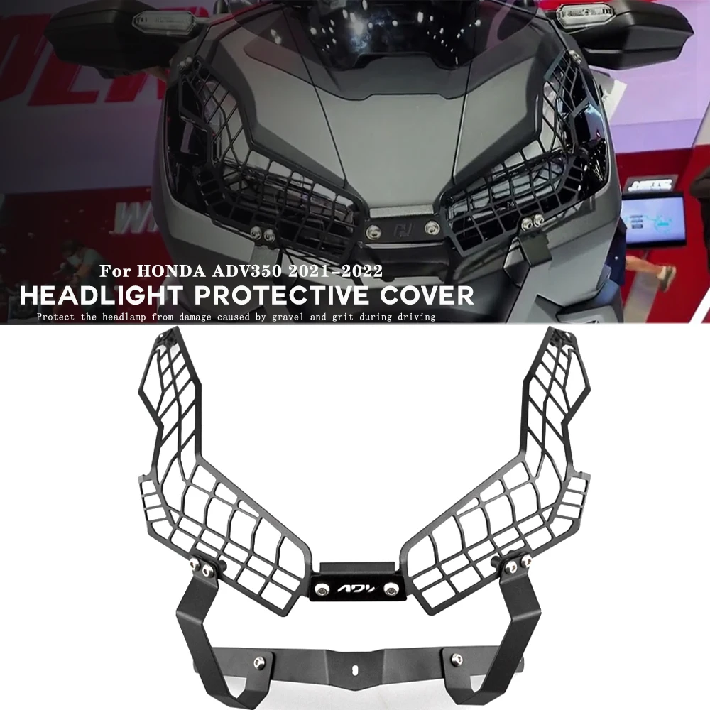MKLIGHTECHForHONDAADV350ADV350Adv35020212022HeadlightShield