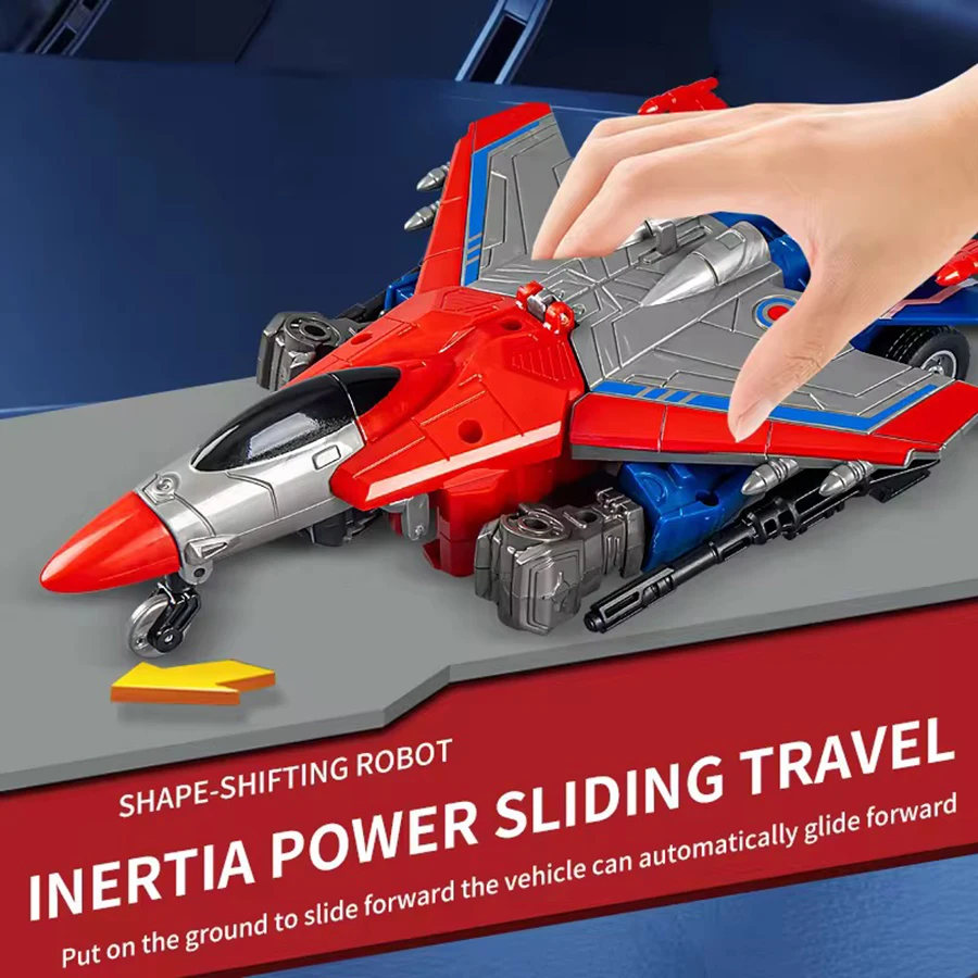 Kinder Verformung Manuelle Verformung Roboter Spielzeug Modell Simulation Trägheit Kämpfer Verformung Roboter Modell Junge Spielzeug Kleine Geschenke – Detail 6