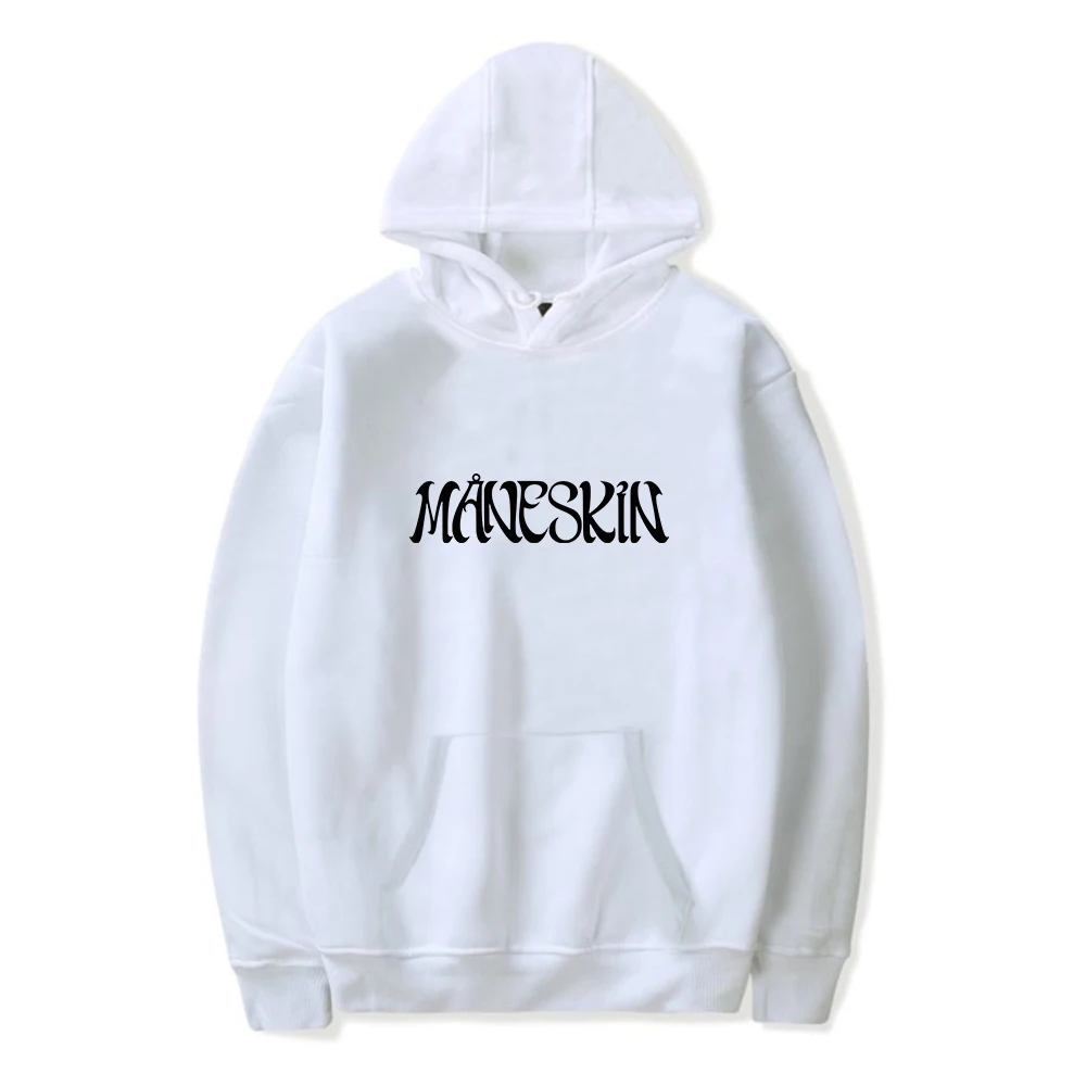 Fashion Band Maneskin Hoodie Unisex Long Sleeve Pullover Women Men's Tracksuit Harajuku Streetwear Trendy Clothes Plus Size