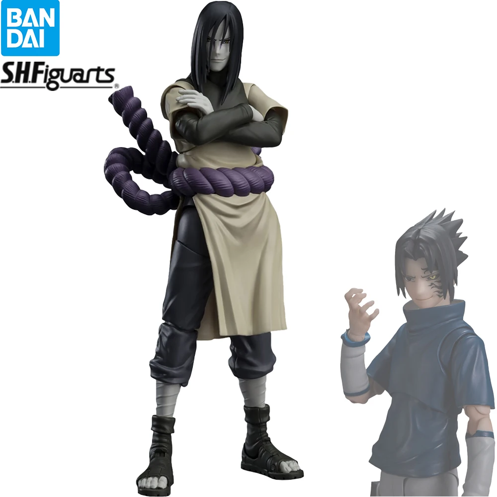 

Bandai SHFiguarts Orochimaru Seeker of Immortality Naruto Shippuuden Original Collectible Doll Action Anime Figure Model Toys