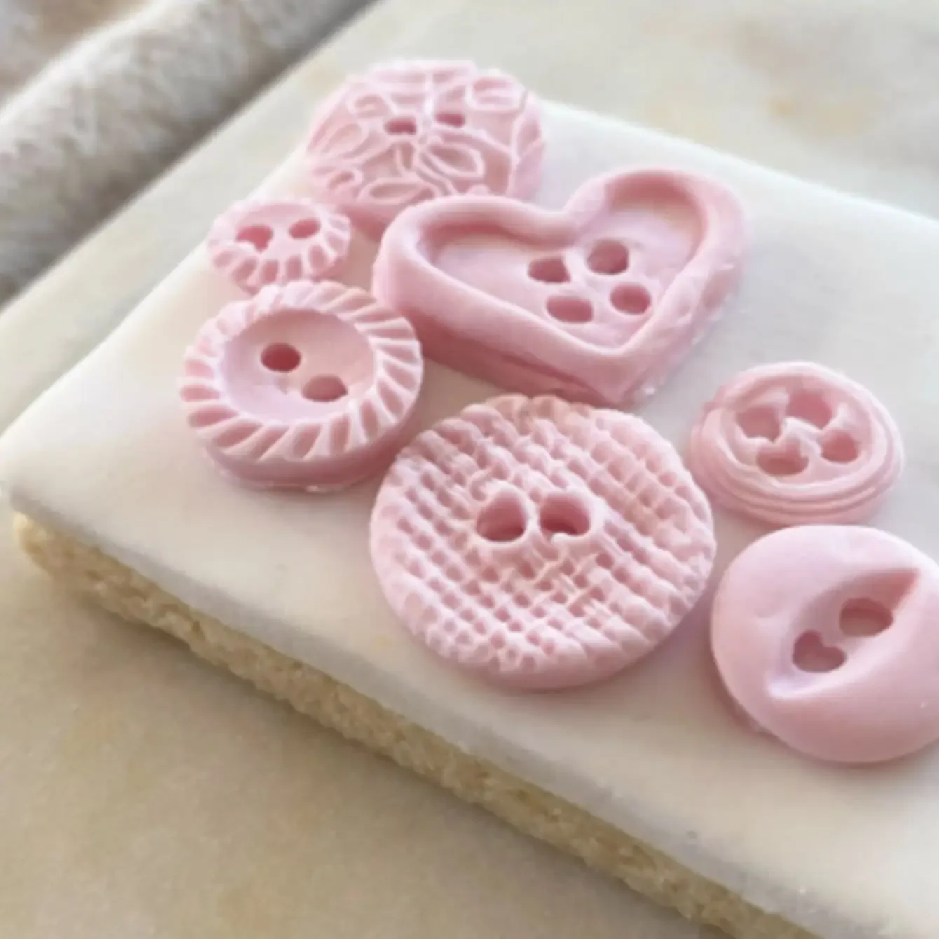 Button Cake Mold Silicone Kitchen Accessories