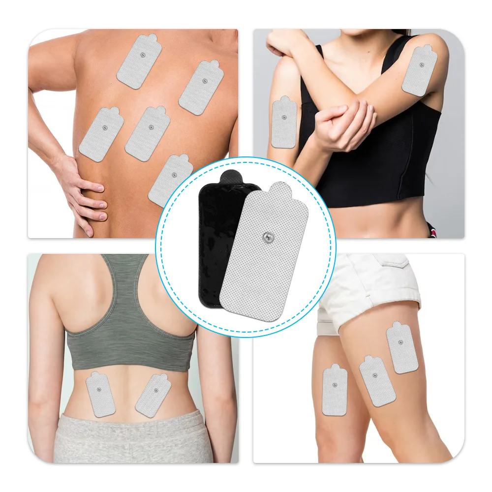 50/100P Self Adhesive Non-woven Fabric Replacement Therapeutic Pulse  Pressure Electrical Compex Muscle Stimulator Massage Patche - AliExpress