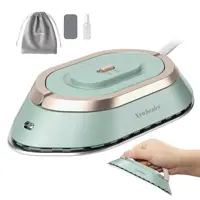 Mini Iron for Clothes 110V/220V Dual-Voltage 30S Preheating Portable Ironing Iron Dry Travel Iron 1