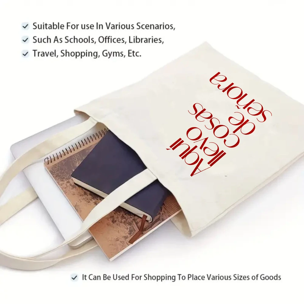 Chic All-Purpose Canvas Tote Bag