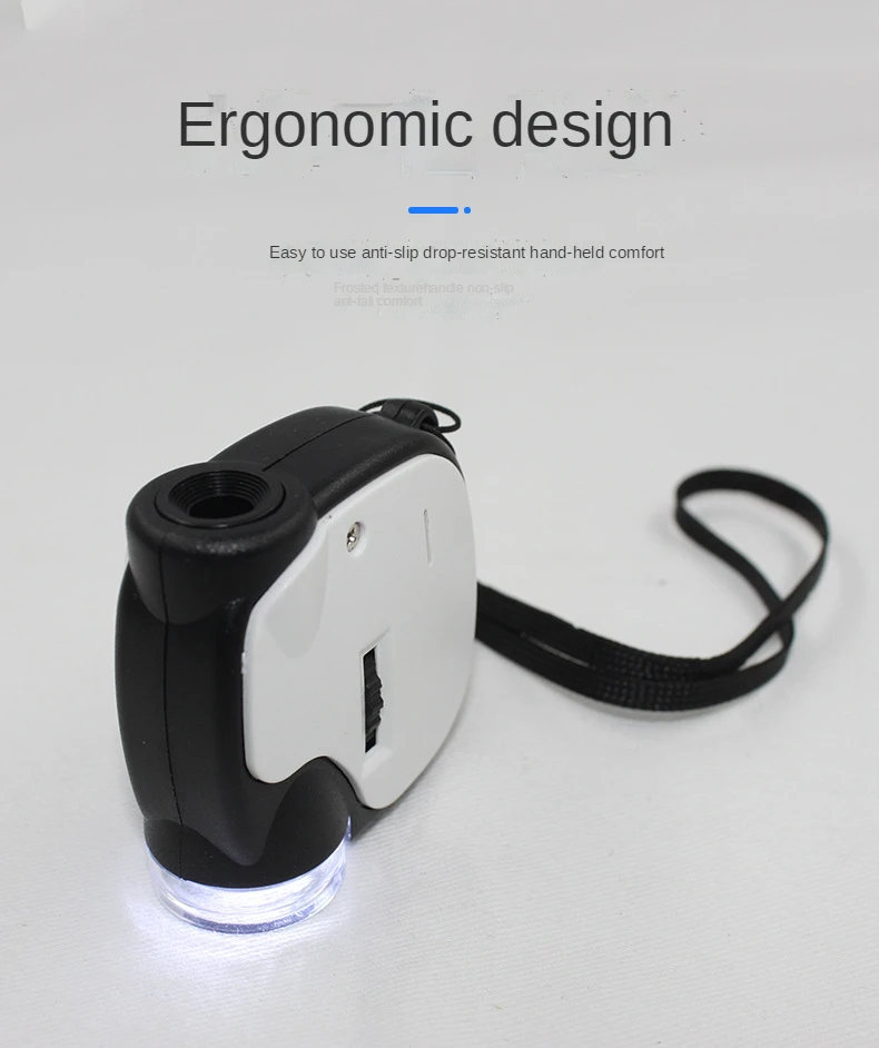 Loupe De Bijoutier Avec Lumière LED, Grossissement 55x 10x 3x, Portable, Neuve