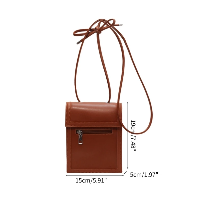 Women Casual Crossbody Bag Small Shoulder Bag PU Leather Bag for Daily