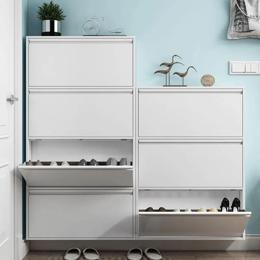

Narrow Shoe Cabinet Small Modern Wall Mini Display Stand Bedroom Decoration Dryer Shoe Rack Entryway Zapateros Salon Furniture