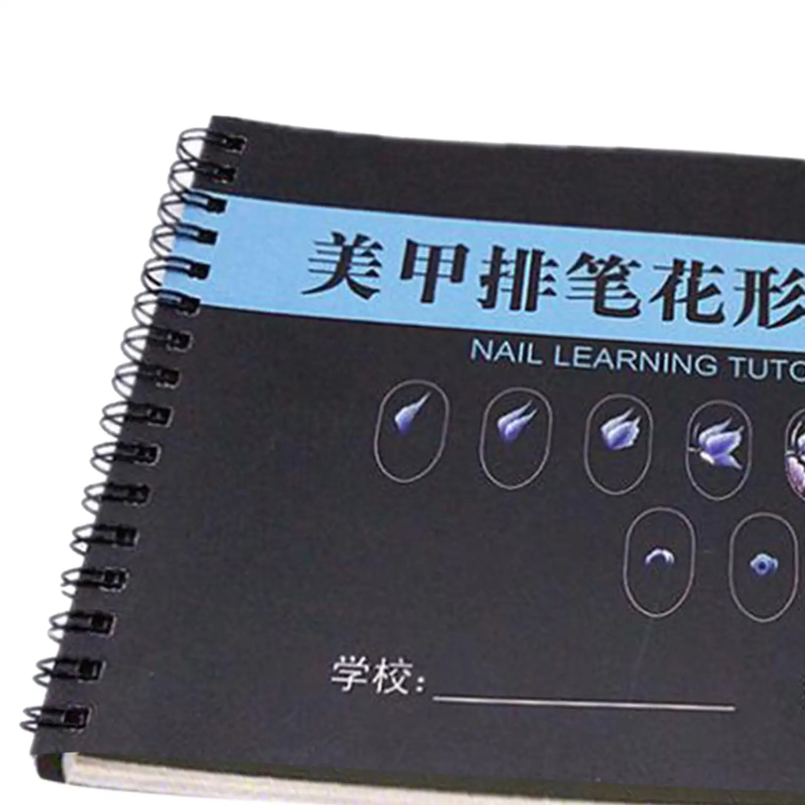 

Nail Art Practice Template Learning Paper Book for Beginner Painting