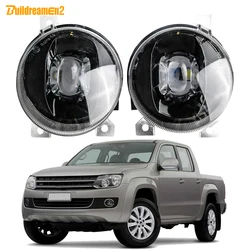 2 X LED Lens Fog Light 30W 8000LM Adjustable Error Free Car Fog Lamp For Volkswagen VW Amarok 2010 2011 2012 2013 2014 2015 2016