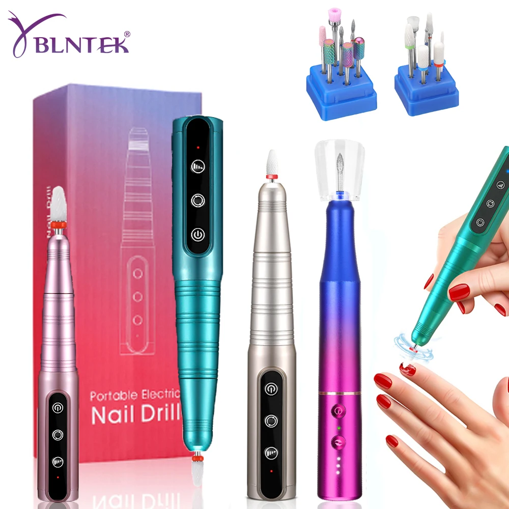 

YBLNTEK 300000/35000RPM Electric Nail Drill Machine Pedicure Nail File Polish Remover Milling Cutter for Nail Art Salon Machine