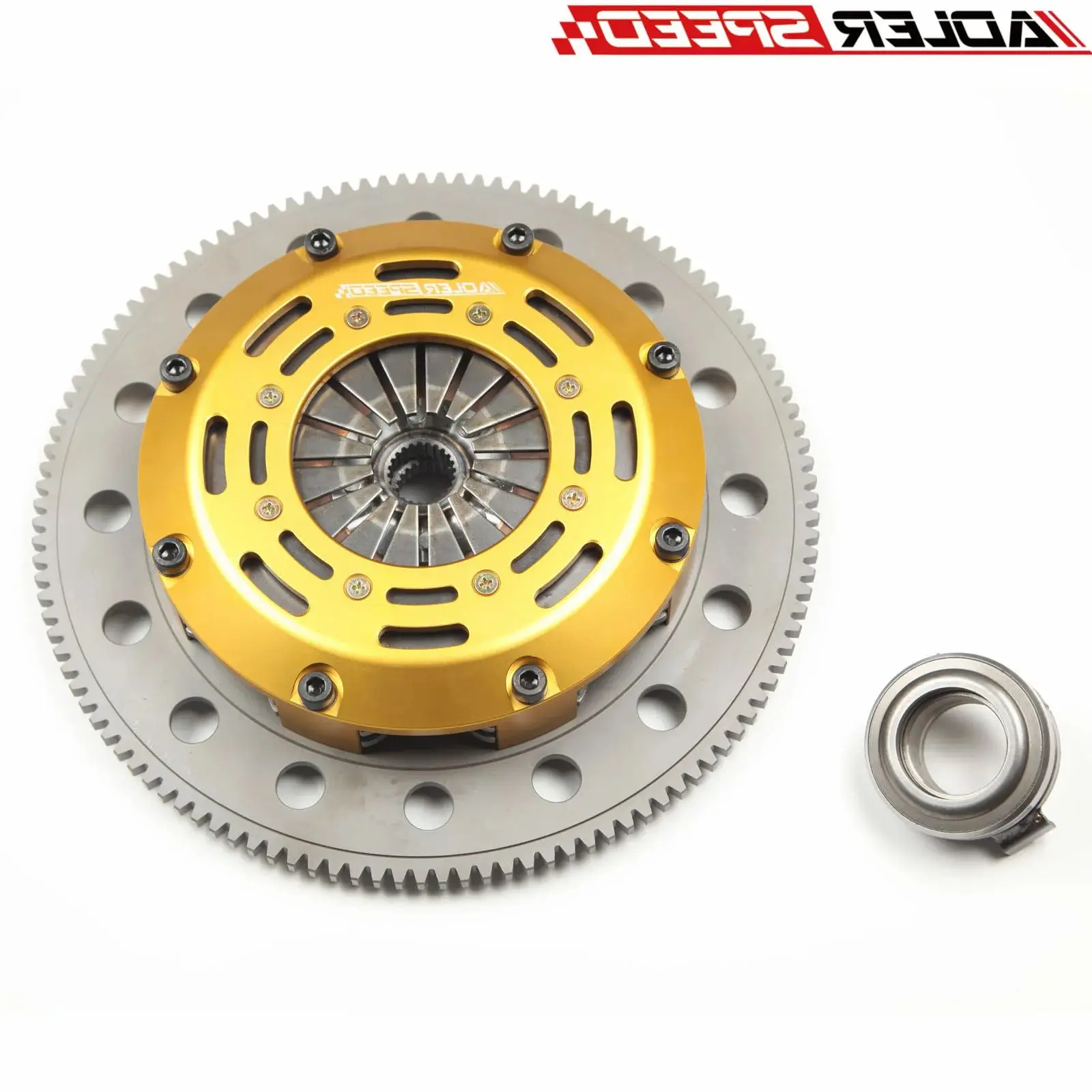 a++ ADLERSPEED 7.25(185mm) 레이싱 클러치 트윈 디스크 (아큐라 RSX 타입-S, 혼다 시빅 SI K20 K24 중형 WT용)