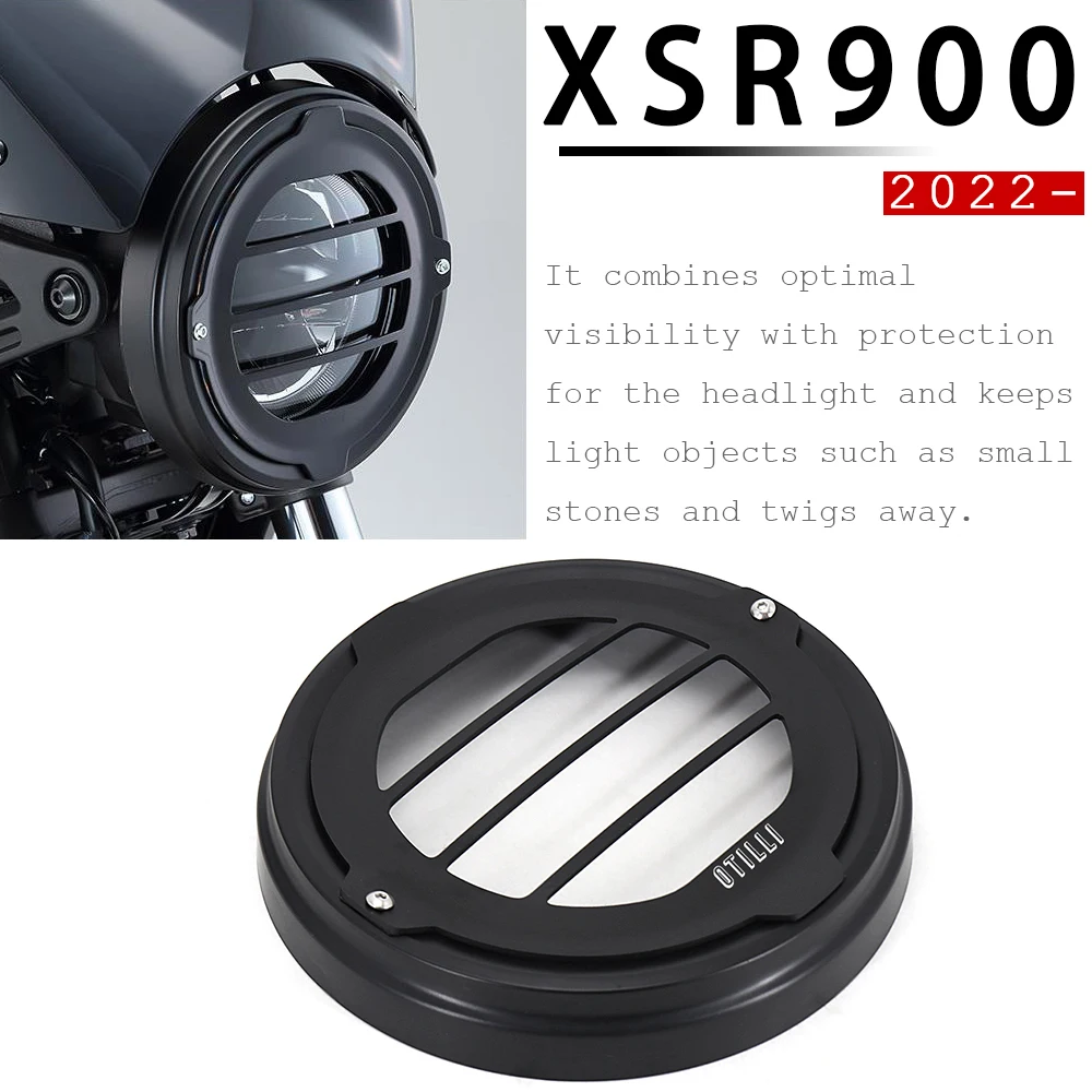 

Fit For Yamaha XSR 900 xsr900 xsr 900 New Headlight Guard XSR900 2022 2023 Motorcycle Headlight Grille Protector Cover