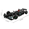 Technical Black Formula City Speed Racing Car Building Blocks Bricks Famous Sports Vehicle Model Boy Assembly Toy for Kid Gifts 6