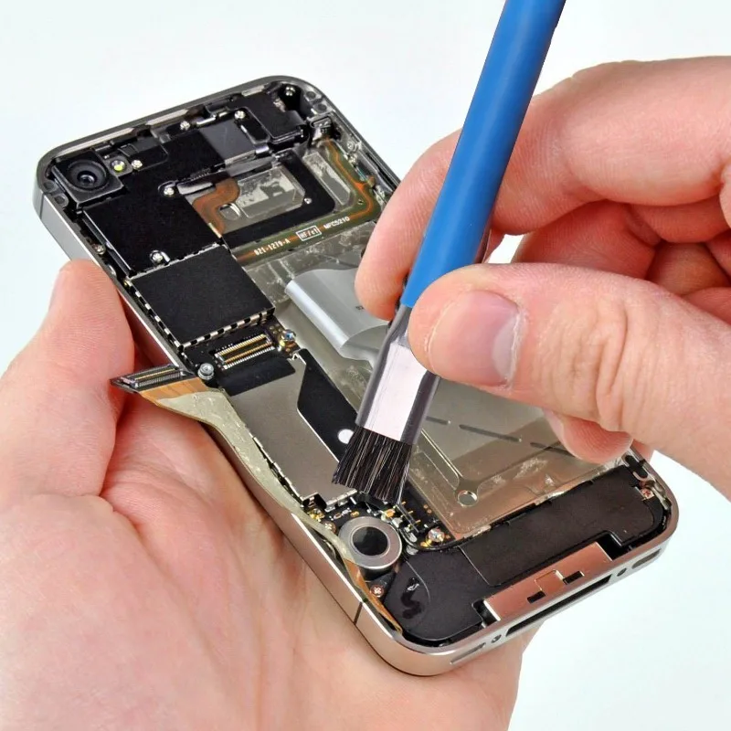 Antistatische Sicherheitsbürste für Motherboard PCB Doppelköpfige Bürste Leiterplatten-Reparatur Reinigungsbürste IC-Chip Handy-Reparaturwerkzeug – Detail 8