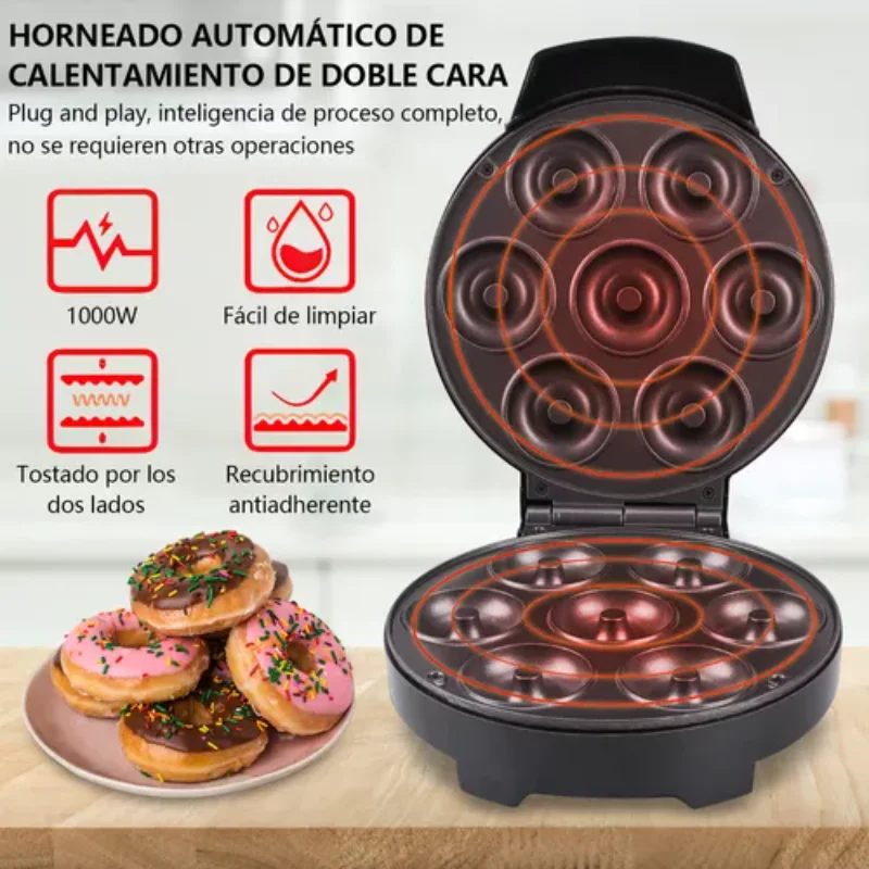 110V Mini Donut Maker Nonstick Machine for Breakfast Room