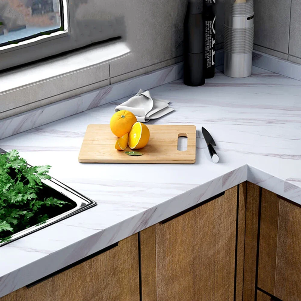 Marble Vinyl Self Adhesive Wallpaper for Bathroom Kitchen Cupboard Table Wall Contact Paper PVC Waterproof Wall Stickers wall stickers