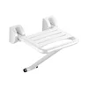 Manufacturer wall mounted shower chair folding shower seat ABS material shower stool seat for elderly 1