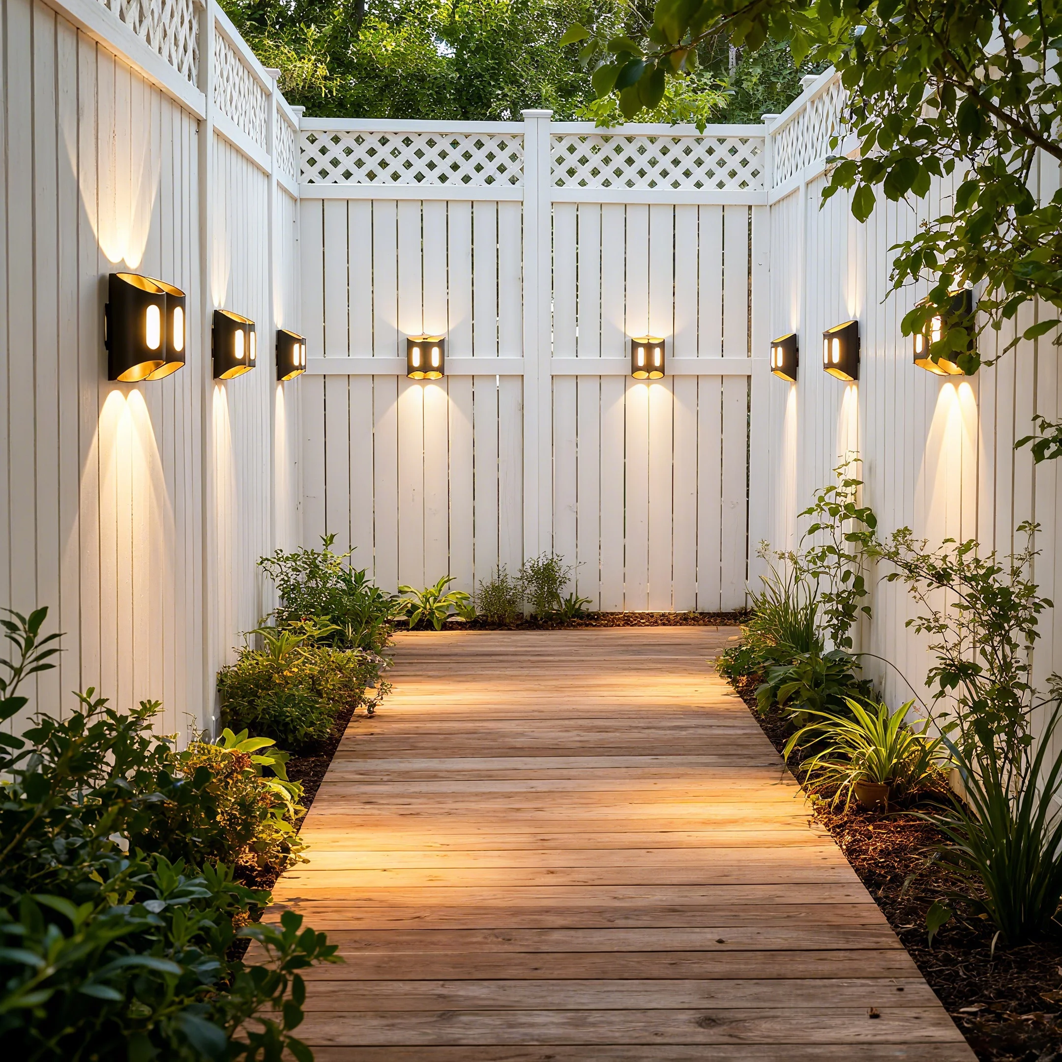 LED Wall Lamps 6W Cold White Warm White Waterproof Outdoor Interior Modern  Aluminum Wall Lights For Bedroom Living Room Decor