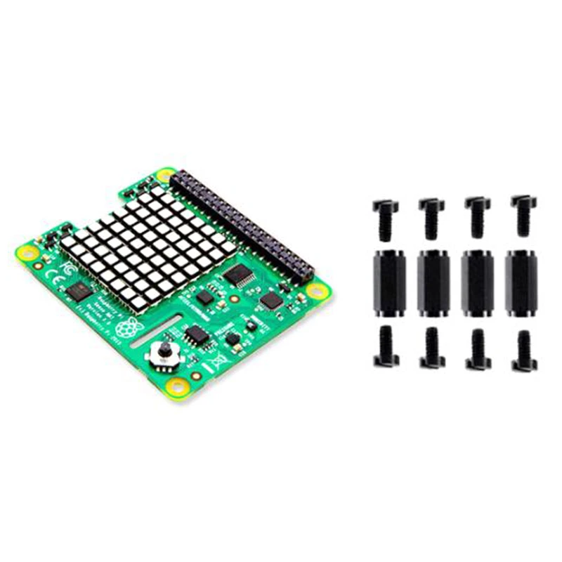 

Плата расширения датчика для Raspberry Pi Sense HAT Raspberry Pi 3B + / Pi4