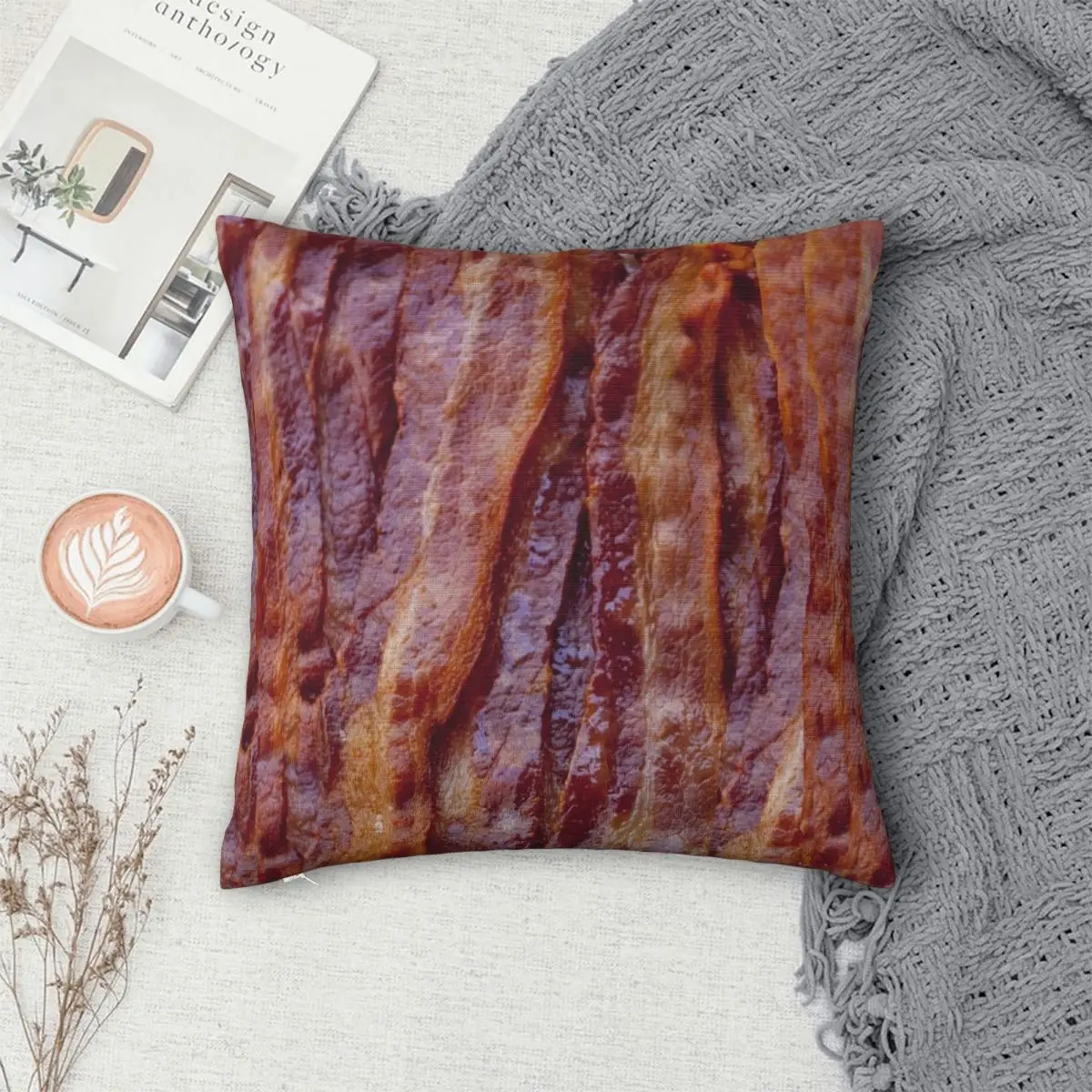 Рисунок 3 - Квадратная наволочка Жареный бекон