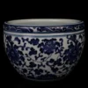 Jingdezhen Blue and White Entangled Branches Lotus Pattern Small Jar Antique Porcelain Home Decoration Ornaments 4
