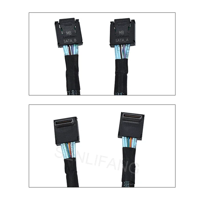 Bem Testado Cabo Sata Baía Servidor Backplane Raid Cabo 71w4 0c71w4 Cn0c71w4 para Poweredge T440 - Imagem 2