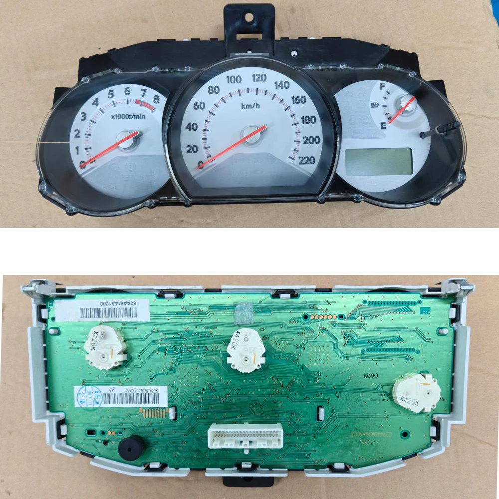 Conjunto de panel de instrumentos, velocímetro y tacómetro para Nissan Tiida C11 2008-2011 1