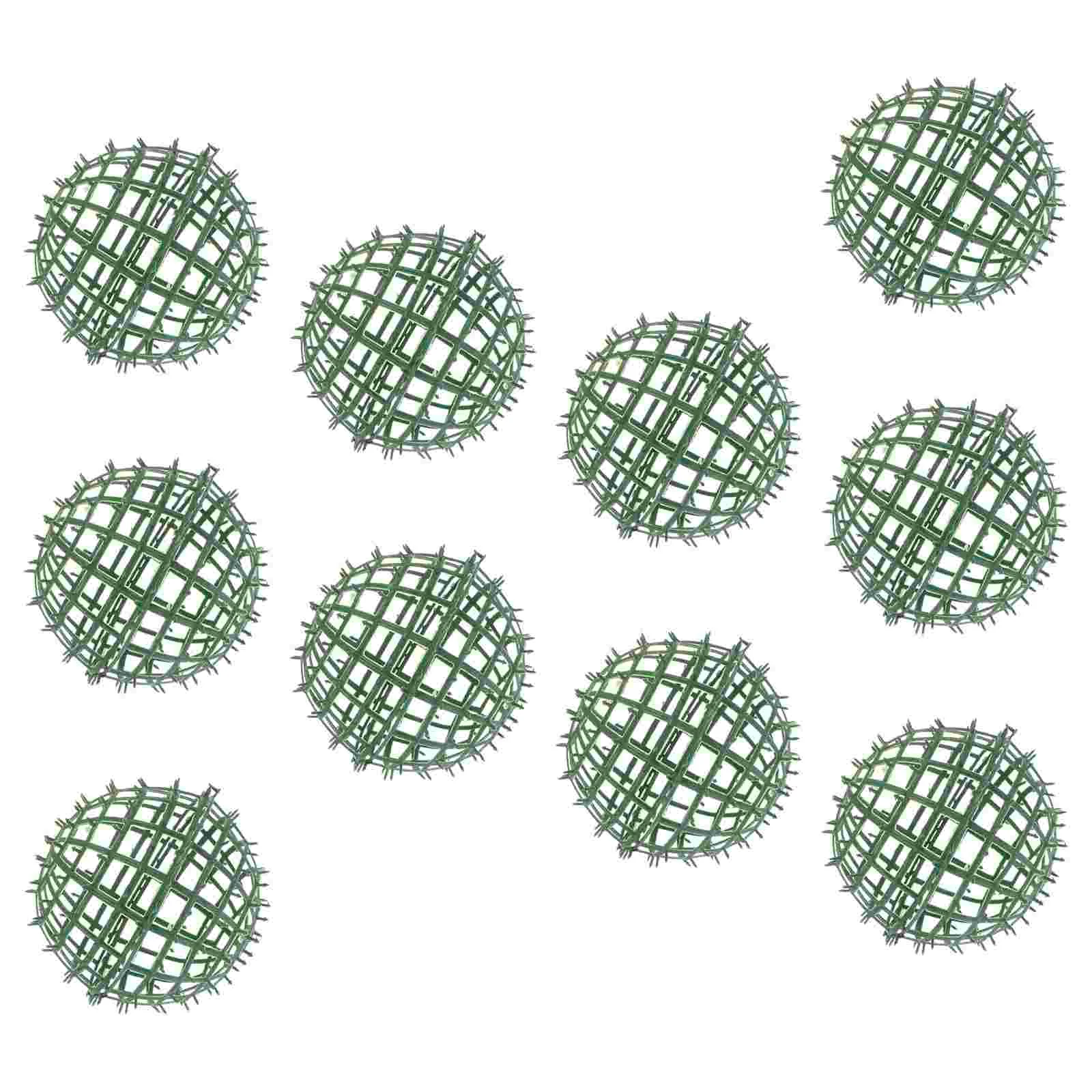 

10 Pcs Indoor Plants Plastic Floral Ball Rack Wedding Ornament Bracket Flower Racks Supplies