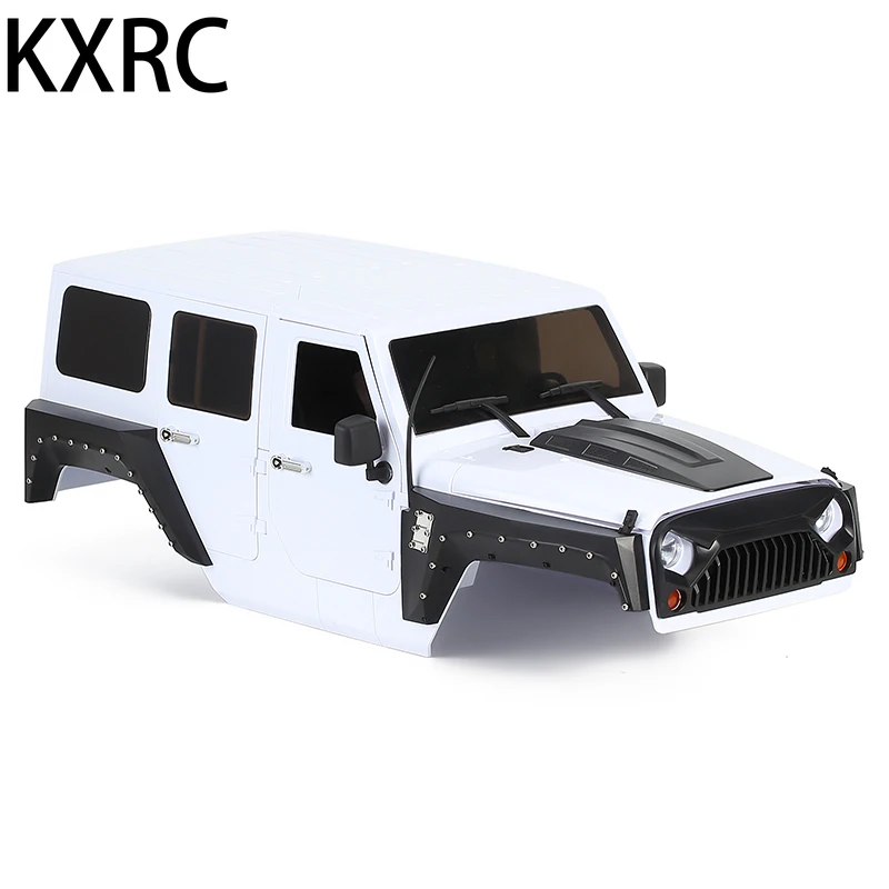 

KXRC Wrangler 313mm Wheelbase Hard Body Shell Kit for 1/10 RC Crawler Car Traxxas TRX4 Defender AXIAL SCX10 90046 RC4WD D90 Part