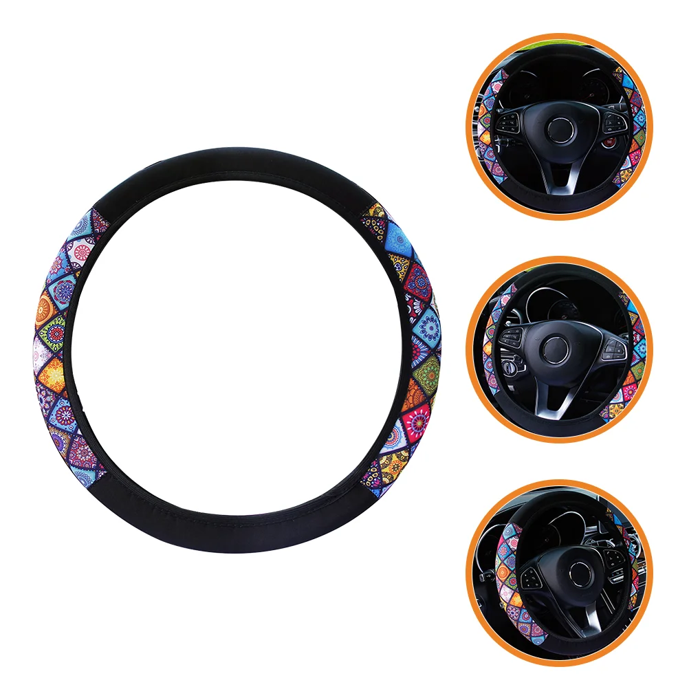 

Car Steering Wheel Cover Elastic Car Steering Wheel Cover Car Wheel Protector