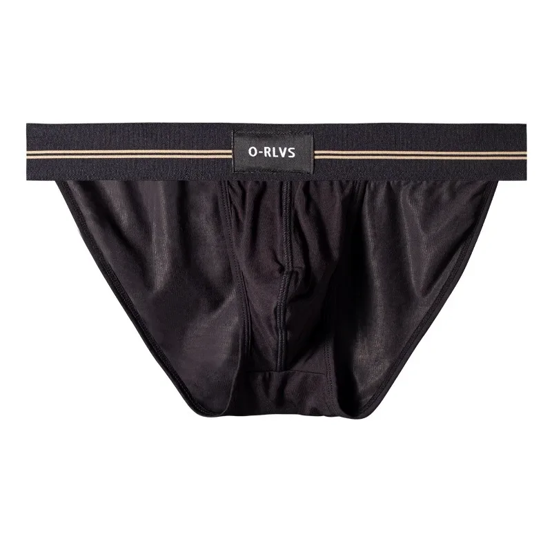 Simple modal men's underwear sports low waist, breathable U convex high fork briefs OR6109 2